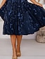 cheap Print Dresses-Women&#039;s Casual Dress Midi Dress Navy Blue Short Sleeve Floral Ruched Spring Summer V Neck Elegant Wedding Guest 2023 S M L XL 2XL 3XL