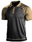 cheap Classic Polo-Men&#039;s Polo Shirt Golf Shirt Solid Color Turndown Green / Black Green Black Dusty Blue Brown Street Daily Short Sleeve Button-Down Clothing Apparel Fashion Casual Comfortable