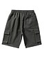 cheap Casual Shorts-Men&#039;s Chinos Shorts Pocket Multiple Pockets Elastic Drawstring Design Chic &amp; Modern Casual Daily Leisure Sports Micro-elastic Comfort Breathable Quick Dry Solid Colored Mid Waist Black Blue Army Green