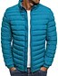 cheap Men&#039;s Outerwear-Men&#039;s  packable lightweight Puffer Jacket Cotton Padded Coat Autumn Winter Light Down Fashion Short Large Ultra-thin Slim Coat Down windproof Jackets