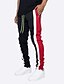 abordables Joggings-Homme Joggings Pantalon Crochet Pantalon de Survêtement Cordon Taille elastique Toute la longueur Sport extérieur Vêtement de rue Casual Jaune Rouge