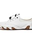 cheap Men&#039;s Slip-ons &amp; Loafers-Men&#039;s Oxfords Loafers &amp; Slip-Ons Sporty Look Casual Outdoor Daily Walking Shoes Leather Light Brown White Black Color Block Spring Summer