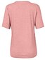 cheap Women-Women&#039;s T shirt Zipper Basic Plain Spring Regular White Black Blue Pink Brown