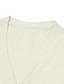 ieftine Cardigane-Pentru femei Bluza Buzunar Culoare solidă Stilat De Bază Casual Manșon Lung Fit regulat Pulovere Cardigan În V Toamnă Primăvară Albastru piscină Negru Cămilă / Ieșire