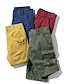 cheap Cargo Shorts-Men&#039;s Shorts Cargo Shorts Multiple Pockets Print Classic Style Fashion Streetwear Casual Daily Comfort Breathable Soft Letter Mid Waist ArmyGreen Blue Yellow 31 32 34