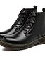 cheap Men&#039;s Boots-Men&#039;s Boots Sporty Look Casual Outdoor Daily Walking Shoes Cowhide Black Spring Summer