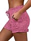 cheap Women-Women&#039;s Yoga Shorts Quick Dry Yoga Shorts Black Rosy Pink Dark Gray Sports Activewear Skinny Stretchy