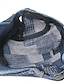 abordables Chapeaux Homme-Homme Casquette Plate Noir Bleu Toile de jean Vêtement de rue mode Mode des années 1920 Extérieur du quotidien Sortie Treillis Chaud