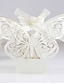 olcso Esküvői cukorka dobozok-Esküvő Pillangó Ajándékdobozok Nemszőtt papír Szalagok 50db