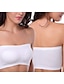 billige BH&#039;er-sømløs bandeau-bh plus size stropløs stretchy tube top bh med aftagelige puder til kvinder