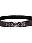 cheap Women&#039;s Belt-Women&#039;s Belt Leather White Black Camel Red Navy Blue Skinny Belt Outdoor Street Daily Holiday Floral / Vintage / Spring / Summer / Fall / Winter