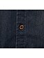 cheap Denim Shirts-Men&#039;s Denim Shirt Jeans Shirt Turndown Casual Daily Long Sleeve Tops Cotton Simple Black Blue