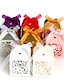 cheap Wedding Candy Boxes-Wedding Flower Gift Boxes Non-woven Paper Ribbons 100pcs