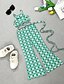 cheap Sets-2 Pieces Kids Girls&#039; Pants Set Clothing Set Outfit Print Sleeveless Set Street Fashion Cool Spring Summer 2-8 Years Green