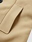 cheap Outerwear Clearance-Women&#039;s Trench Coat Long Classic Style Coat Black Khaki Daily Fall Notch lapel collar Regular Fit S M L XL XXL 3XL / Spring / Long Sleeve / Winter
