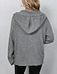 tanie Swetry-drizzle jednolity kolor z kapturem jednorzędowy sweter transgraniczny damski 2022 jesień i zima nowy sznurek dzianinowy sweter kurtka damska