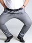 cheap Chinos-Men&#039;s Dress Pants Chinos Trousers Pants Pocket Solid Color Breathable Outdoor Business Casual Retro Vintage Formal Black Gray Stretchy