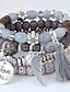abordables Bracelets et bracelets rigides-Femme Bracelets Mode Plein Air Géométrie Bracelet