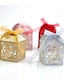 זול ארגזי ממתקים לחתונה-חתונה יצירתי קופסאות מתנה נייר לא ארוג רצועות 100 יחידות