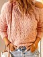 cheap Sweaters-Women&#039;s Pullover Sweater Jumper Ribbed Knit Knitted Cold Shoulder Pure Color Strap Stylish Casual Daily Holiday Fall Winter Green Black S M L / Long Sleeve
