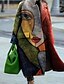 Χαμηλού Κόστους Γυναικεία Παλτό &amp; Καμπαρντίνες-Γυναικεία Χειμωνιάτικα μπουφάν Χειμερινό παλτό Παλτό Αντιανεμικό Διατηρείτε Ζεστό ΕΞΩΤΕΡΙΚΟΥ ΧΩΡΟΥ Καθημερινά Ρούχα Εξόδου Κουμπί Τσέπη Στάμπα Σταυρωτό Απορρίπτω Επίσημο Άνετο Στυλ δρόμου