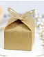 baratos Caixas de doces de casamento-Casamento Borboleta Caixas de Presente Papel não tecido Fitas 100pcs