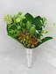 Χαμηλού Κόστους λουλούδια κορσάζ γάμου &amp; καρπού-Γαμήλια λουλούδια καρπού Μπουτονιέρες Γάμου / Ειδική Περίσταση Πλαστικό Περίβλημα Παραδοσιακό / Κλασικό