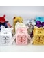 abordables Cajas de dulces de boda-Boda Creativo Cajas de Regalos Papel no tejido Cintas 100 piezas