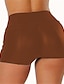 levne Dámské kraťasy-wish hot amazon nový produkt hip-lifting peach hip kožené šortky pu kožené kalhoty ženy evropské a americké erotické noční kluby horké kalhoty