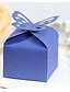voordelige Wedding Candy Boxes-Bruiloft Vlinder Geschenkdoosjes Ongeweven papier Linten 100st