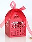 זול ארגזי ממתקים לחתונה-חתונה יצירתי קופסאות מתנה נייר לא ארוג רצועות 100 יחידות