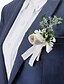 cheap Wedding Flowers-Wedding wrist flowers Boutonnieres Wedding / Wedding Party Artificial Flower Modern Contemporary