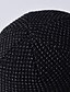 abordables Chapeaux Homme-Homme Chapeau Bonnet / Slouchy Extérieur Plein Air Quotidien Tricoté Couleur monochrome Coupe Vent Chaud Bleu Ciel