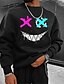 cheap Basic Hoodie Sweatshirts-Men&#039;s Sweatshirt Pullover Black Crew Neck Graphic Print Going out Streetwear Designer Casual Winter Fall &amp; Winter Clothing Apparel Hoodies Sweatshirts  Long Sleeve