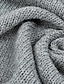cheap Sweaters-Women&#039;s Cardigan Sweater Hooded Crochet Knit Polyester Button Knitted Hooded Fall Winter Tunic Daily Holiday Date Stylish Casual Soft Long Sleeve Solid Color Black White Gray S M L