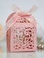 Недорогие Свадебные конфеты-Свадьба Креатив Подарочные коробки Нетканая бумага Ленты 100шт