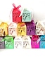 abordables Boîtes de bonbons de mariage-Mariage Créatif Boîtes Cadeaux Intissé Ruban 50 pièces