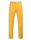 cheap Chinos-Men&#039;s Dress Pants Chinos Trousers Pants Pocket Solid Color Breathable Outdoor Business Casual Retro Vintage Formal turmeric Green Stretchy