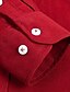 billiga Vardagsskjortor-Herr Skjorta Flanellskjorta Grafiska tryck Nedvikt Vin Havsblått Svart Vit Marinblå Gata Dagligen Långärmad Button-Down Kläder Mode Ledigt Andningsfunktion Bekväm