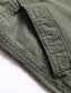 cheap Cargo Pants-Men&#039;s Cargo Pants Trousers Work Pants Multi Pocket Solid Color Comfort Breathable Casual Daily Streetwear Sports Fashion ArmyGreen Grass Green Micro-elastic