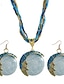 abordables Colliers et pendentifs-Femme Colliers Style Ethnique Plein Air Ailes Collier