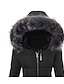 cheap Women&#039;s Puffer&amp;Parka-Women&#039;s Puffer Jacket Winter Jacket Winter Coat Comfortable Casual Daily Casual Daily Weekend Fur Collar Fleece Lined Zipper Hoodie Daily Comtemporary Stylish Simple Solid Color Regular Fit Outerwear