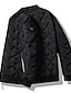 cheap Men&#039;s Jackets &amp; Coats-Men&#039;s Puffer Jacket Winter Jacket Winter Coat Windproof Warm Casual Daily Wear Stripes and Plaid Outerwear Clothing Apparel Casual Daily Trendy Black Light Green Gray