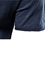 abordables Camisetas casuales de hombre-Hombre Camiseta Manga Corta Color sólido Cuello Barco Diario ropa Esencial Amarillo Oscuro Azul marinero Azul vaquero