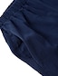 billige Basisunderdele til kvinder-Dame kinesisk capri shorts Plusstørrelser Polyester Lomme Poset Calf-længde Sort Forår