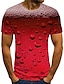 abordables T-shirt 3D homme-t-shirt pour hommes à motifs bière col rond manches courtes or jaune rouge sorties quotidiennes hauts streetwear exagéré confortable grands et grands t-shirts graphiques