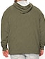 cheap Men&#039;s Plus Size Hoodies-Men&#039;s Plus Size Hoodie Big and Tall Color Block Hooded Long Sleeve Spring &amp;  Fall Basic Designer Plus Size Casual Daily Sports Tops