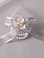 cheap Wedding Bouquets &amp; Ring Pillows-Wedding wrist flowers Wrist Corsages Wedding / Wedding Party Silk Like Satin / Bead / Beads Wedding