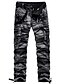 cheap Cargo Pants-Men&#039;s Cargo Pants Trousers Multi Pocket Straight Leg Tie Dye Camouflage Full Length Cotton Black camouflage Army green camouflage Micro-elastic / Spring / Fall