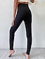 cheap Women&#039;s Pants-Women&#039;s Skinny Black High Waist Fashion Daily Weekend Ankle-Length Comfort Plain S M L XL